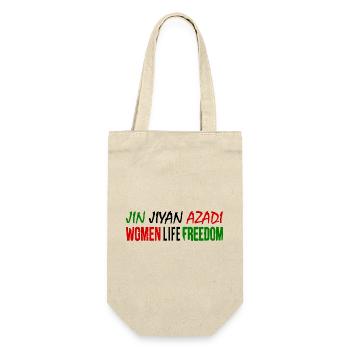 Women life freedom jin jiyan azadi - Sac à bouteille - nature - Devant