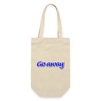 Go away Claim - Vectorgraphic - Gift Bag for Bottles - nature - Front
