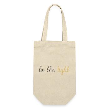 Be The Light! - Gift Bag for Bottles - nature - Front