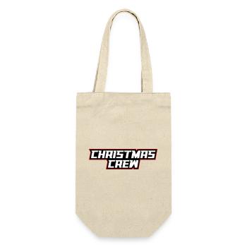 Christmas Crew Weihnachten - Gift Bag for Bottles - nature - Front