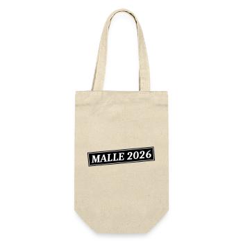 Malle 2026 - Gift Bag for Bottles - nature - Front
