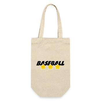 Baseball - Sports - Gift Bag for Bottles - nature - Front