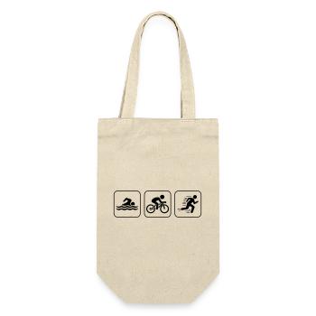 Icônes du triathlon Sport - Sac à bouteille - nature - Devant