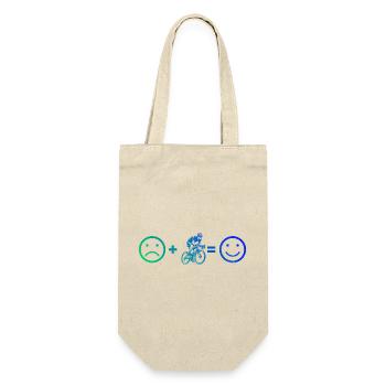 Road Bike Vibes for Road Bike - Gift Bag for Bottles - nature - Front