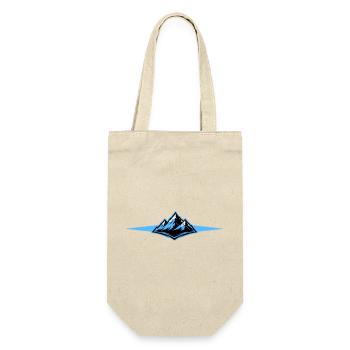 Mountains icon line - Gift Bag for Bottles - nature - Front