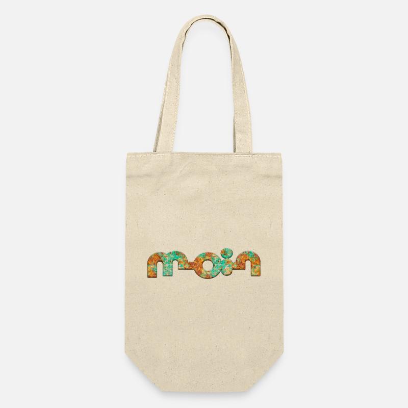 Moin - Geschenkbeutel für Flaschen - Natur