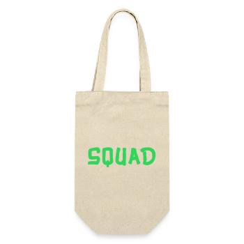 squad- - Geschenkbeutel für Flaschen - Natur - Vorne