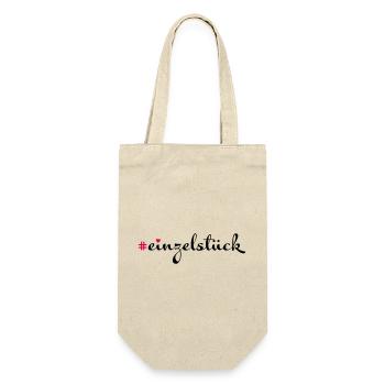 Einzelstück - Geschenkbeutel für Flaschen - Natur - Vorne