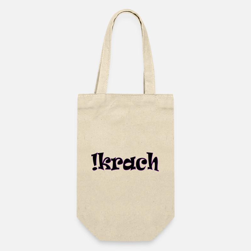 Krach - Geschenkbeutel für Flaschen - Natur