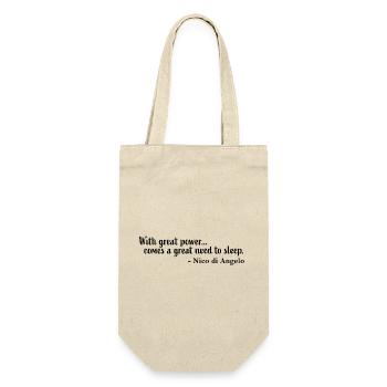 Nico di Angelo quote - Gift Bag for Bottles - nature - Front