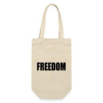 Freedom - Gift Bag for Bottles - nature - Front