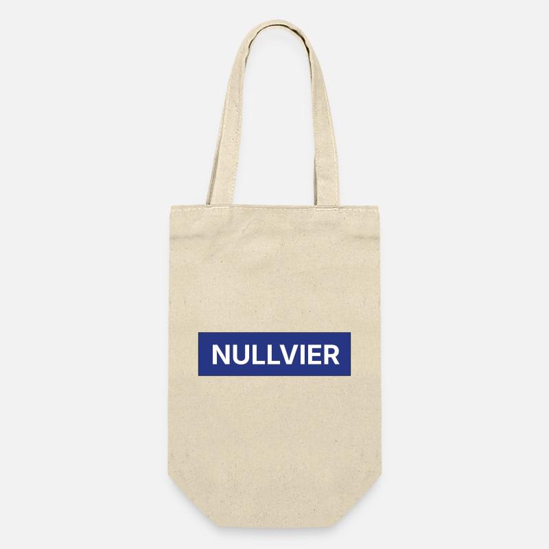 Nullvier Box Logo - Gift Bag for Bottles - nature