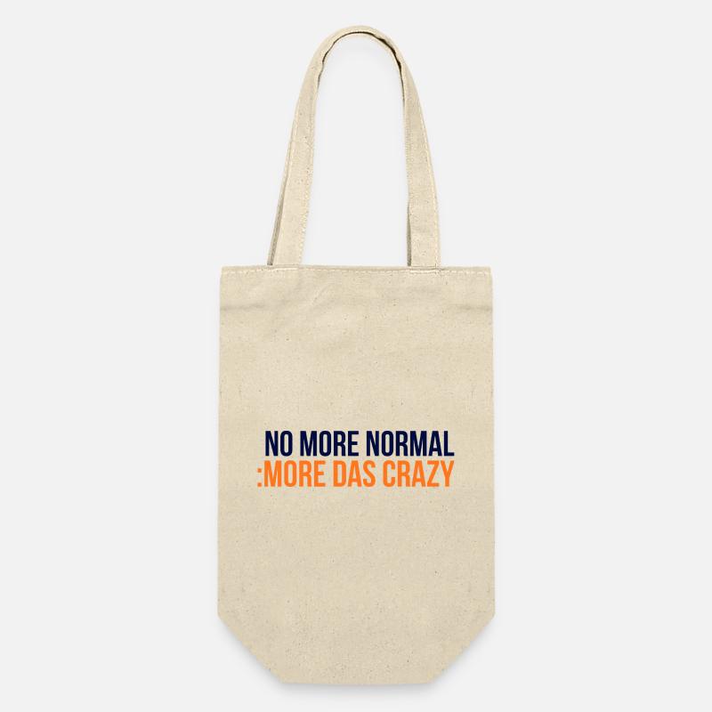 GIUDAN Jugendwort 25 Collection: no more normal - Geschenkbeutel für Flaschen - Natur