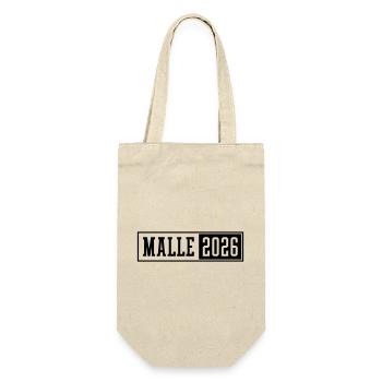 Malle 2026 - Gift Bag for Bottles - nature - Front