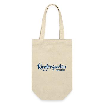 Kindergarten Graduate - School Enrollment - Kita - Gift Bag for Bottles - nature - Front
