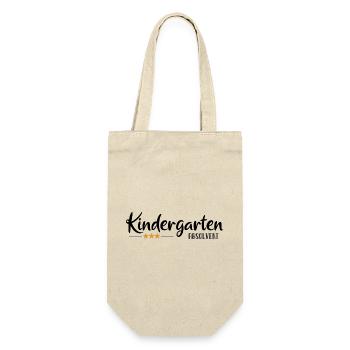 Kindergarten Graduate - School Enrollment - Kita - Gift Bag for Bottles - nature - Front