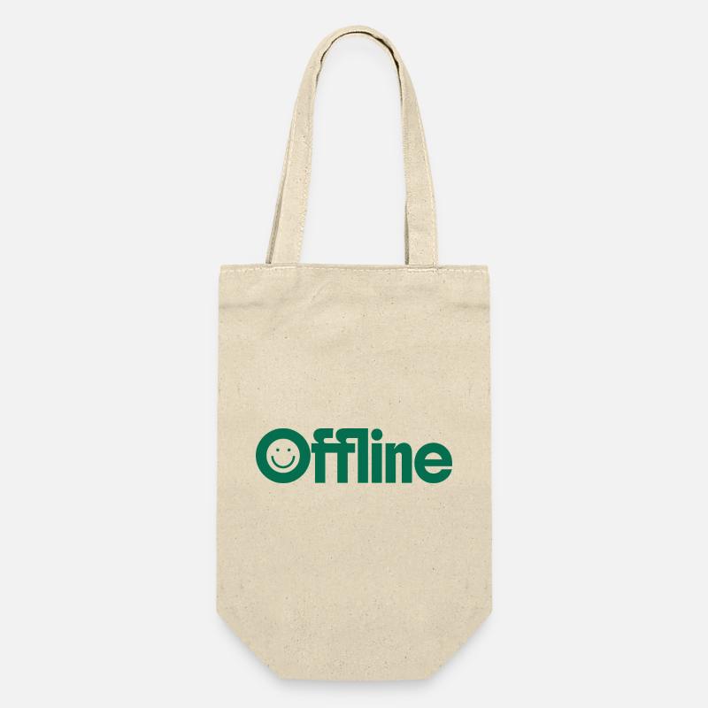 Offline Mode - Gift Bag for Bottles - nature
