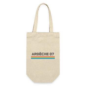 Ardeche 07 T-Shirt Cadeau Humour - Sac à bouteille - nature - Devant