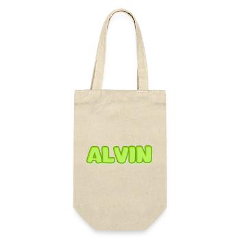 Cadeau pour Alvin - Sac à bouteille - nature - Devant