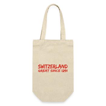 Suisse - Grande depuis 1291 - Schweiz - Schwiiz - Sac à bouteille - nature - Devant
