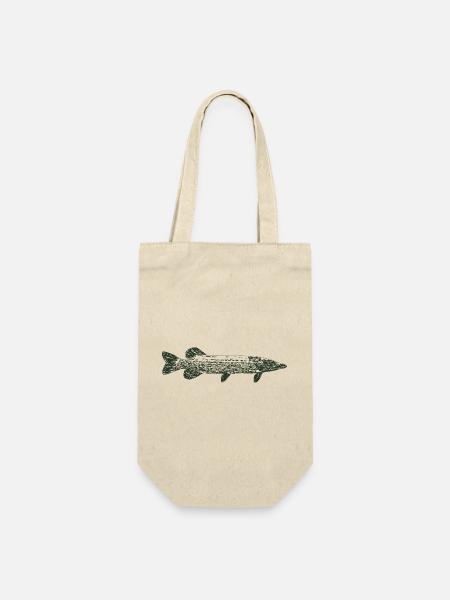 Pike - Geschenkbeutel für Flaschen - Natur
