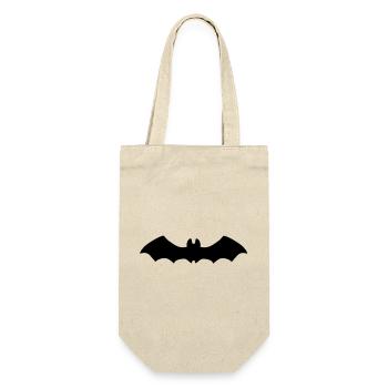 Fledermaus im Flug - Geschenkbeutel für Flaschen - Natur - Vorne