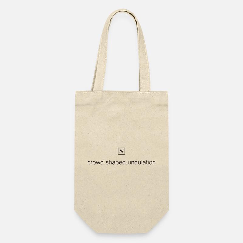 What3Words Amex (crowd.shaped.undulation) - Gift Bag for Bottles - nature