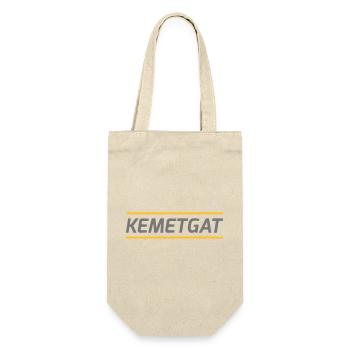 Kemetga - Antwerpener Dialekt - Geschenkbeutel für Flaschen - Natur - Vorne