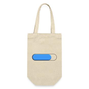 Spur Petite bleu (Beladung) - Geschenkbeutel für Flaschen - Natur - Vorne