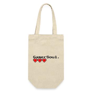 Gamer Soul - Gift Bag for Bottles - nature - Front