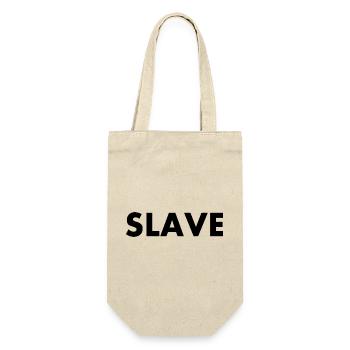 Slave - Geschenkbeutel für Flaschen - Natur - Vorne