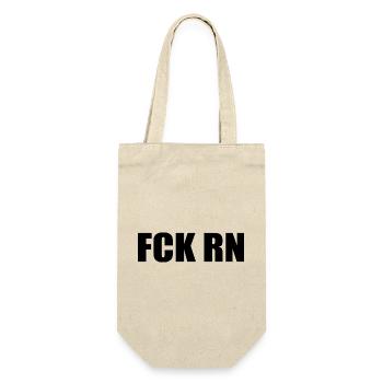 Fck rn - Sac à bouteille - nature - Devant