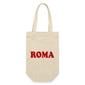 Roma - Geschenkbeutel für Flaschen - Natur - Vorne