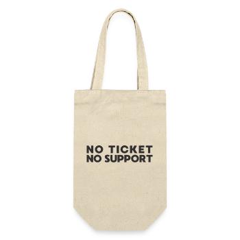 No Ticket No Support IT Admin - Gift Bag for Bottles - nature - Front