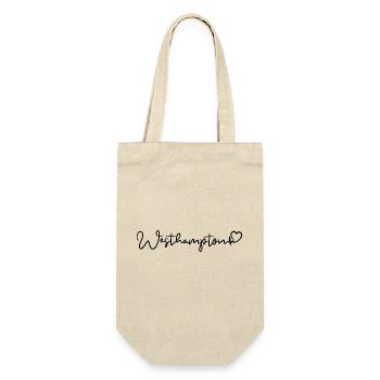 Westhampton Heartbeat - Gift Bag for Bottles - nature - Front