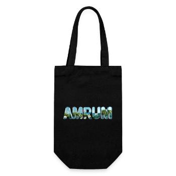 Amrum, île de la mer du Nord - Sac à bouteille - noir - Devant