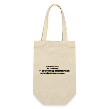 once again in detail - Gift Bag for Bottles - nature - Front