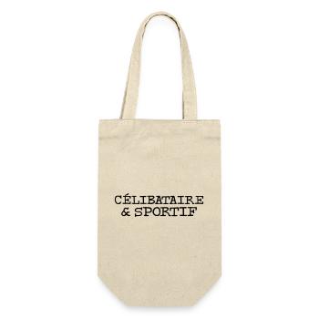 Célibataire et sportif - Sac à bouteille - nature - Devant