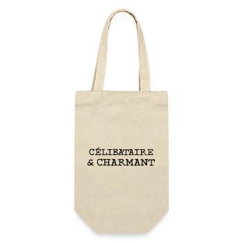 Célibataire et Charmant  - Sac à bouteille - nature - Devant