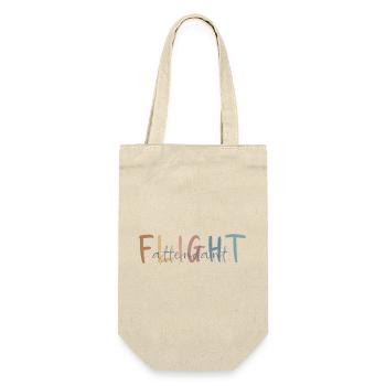 Cadeau pour l’hôtesse de l’air - Cadeau pour l’hôtesse de l’air - Sac à bouteille - nature - Devant