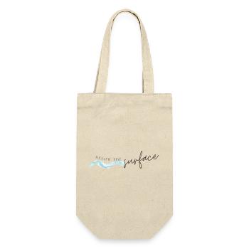 T-shirt inspiré de l’océan sous la surface - Sac à bouteille - nature - Devant