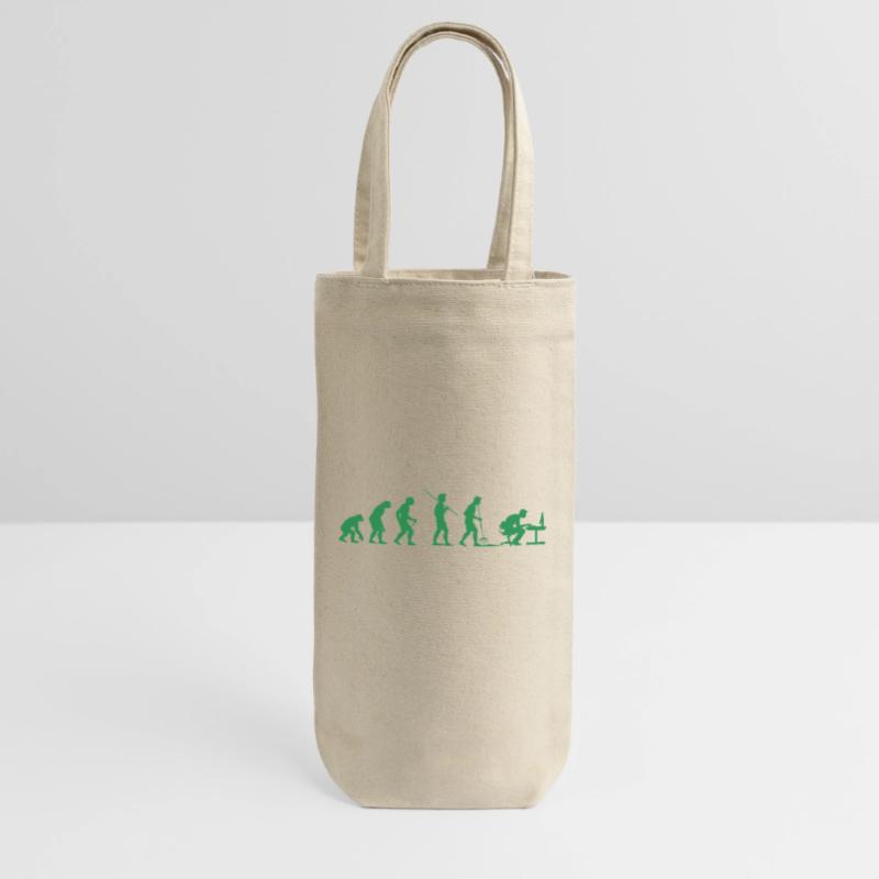 Programmierer Evolution Informatiker Entwickler Geschenkbeutel für Flaschen