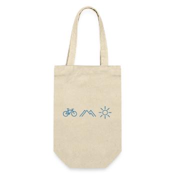 Soleil des montagnes cyclables - Sac à bouteille - nature - Devant