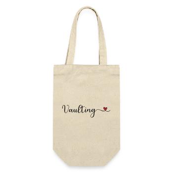 Vaulting Heart - Geschenkbeutel für Flaschen - Natur - Vorne