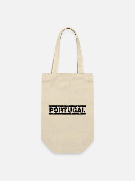 Portugal - Geschenkbeutel für Flaschen - Natur