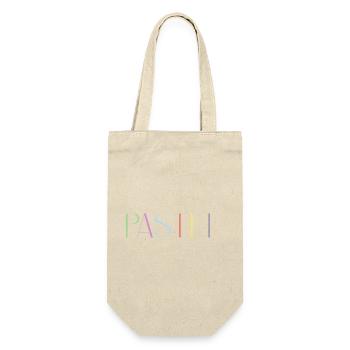 PASTELL Pastel Colors - Gift Bag for Bottles - nature - Front