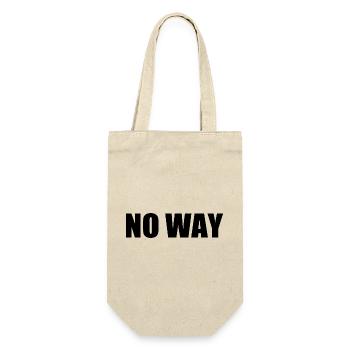 No way - Gift Bag for Bottles - nature - Front