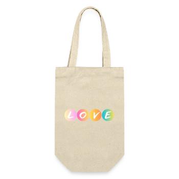 Love - Love - Ti amo - Gift Bag for Bottles - nature - Front