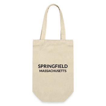 Springfield, Massachusetts, USA - Gift Bag for Bottles - nature - Front