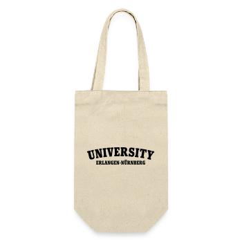University of Erlangen Nuremberg - Gift Bag for Bottles - nature - Front